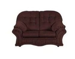 Hartlebury Regular Fabric Sofa - Chocolate